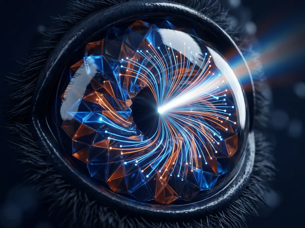 3D AI brain with citation cards